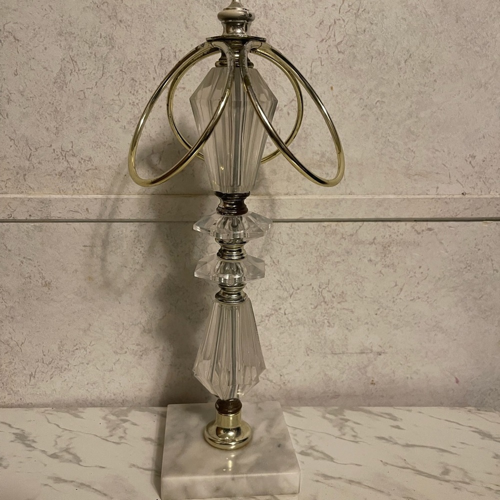 Marble Base Italy Three Ring Towel Rack Holder